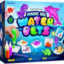 Dan&Darci Aqua Fairy Water Gel Kit for Kids - Magic Elf Toy Kits - Waters Pets - DIY Squishy Maker Set - Craft for Kids - Make Your Own Squishies Toys Crafts for Boys & Girls