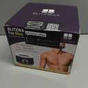 BLITZWAX Back and Nose Waxing Kit for Men, Hard Wax Warmer for Brazilian, Body and Face, At Home Hair Removal Kit, Beginner Friendly, Quick Heating, 93 Accessories, Blue Waves