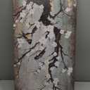 KREATIVE ARTS Graceful Birds on Plum Blossom Trees Canvas Wall Art - Giclee Floral Prints for Living Room & Bedroom Decor - Large 20x40 inch Vertical Artwork