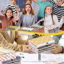 24 Pcs Smile Spiral Notebooks Pens Gifts Bulk Boss Day Preppy Affirmation Ballpoint Pens Positive Face Classroom Prize Gifts for Student Teacher Coworker Christmas(Weekly Planner Journal)