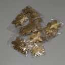 Patelai Glitter Star Garland Banner 2026 New Years Decor 130 Feet Star Hanging Banner Twinkle Backdrop for Birthday Classroom Wedding Christmas Party Supplies(Champagne Gold)