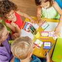 Easter Pop Tube Set Stretchy Tube Stress Relief School Classroom Prizes Easter Day Exchange Gifts for Kids Boy Girl Easter Party Favors