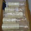 Raycare Flameless Candle with Remote Timer  9 Flickering Acrylic Battery Operated LED Pillar Candles with Embedded Star String for Valentine's Day, Home Decor, and as a Gift (Ivory)