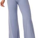 YEOREO Workout Leggings Womens No Front Seam Straight Leggings 29"/ 31.5"/ 33"/ 35" High Waist Buttery Eddiy Gym Yoga Pants (Small, Granite Blue)