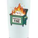 Birthday Gifts for Women Men 20 OZ Stainless Steel Tumbler-Funny Office Gag Secret Santa Gift