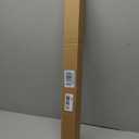 Ivilon Tension Curtain Rod - Spring Tension Rod for Windows or Shower, 36 to 54 Inch. Satin Nickel
