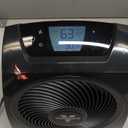 Vornado TAVH10 (2025) Space Heater with Remote for Home, Fan Only Option, Digital Display with Adjustable Thermostat, Advanced Safety Features, Timer, Auto Climate Control, Heater for Bedroom, Black