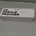 Portable Wireless Inkless Printer for Home Travel, M9 Small Bluetooth Thermal Printer Support 8.5" X 11" Letter & A4 Thermal Paper, Compatible with Phone, PC for School, Office, with 10 Paper