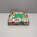 5FT Pop Up Christmas Tinsel Tree with 2 Modes 50 LED Lights and Colorful Sequins Ornaments, Easy-Assemble and Store for Xmas Home Holiday Fireplace Party Decorations (Sliver)