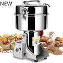 Grain Mill Grinder 2000g High Speed Food Grain Mill Stainless Steel Seeds Flour Nut Pill Wheat Corn Herbs Spices & Seasonings Dry Grinder Electric Machine Grinder for Kitchen