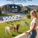 PATPET Dog Training Collar Dog Shock Collar with Remote - 3 Training Modes, Beep, Vibration and Shock, Up to 1000 ft Remote Range, Rainproof for Dogs