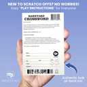 10 x Easter Theme Pregnancy Announcement Fake Lottery Scratch Off Cards (8 Pack)  Cute Baby Reveal Game  Fun Baby Announcement Idea - Memorable Gift for Parents Grandparents Husband and Friends