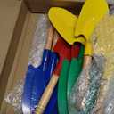Gisafai 12 Pcs Toy Shovels for Kids Gardening Tools Kids Shovel Mini Metal Garden Shovel Sand Shovels with Sturdy Wooden Handle for Summer Beach Toddler Soil Planting Digging Tools, 4 Colors