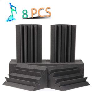 Acoustic Panels Bass Trap Studio Corner Wall Studio Foam Sound Proof Panels Noise Dampening Foam 8 Pack-8.3" 4.7" 4.7"