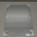 Seelenruhe Tempered Glass Cutting Boards for Kitchen Counter, Clear Cutting Boards for Countertop, Non-Slip, Heat-Resistant, Easy to Clean, Kitchen Decoration, 16x12 & 12x8 2PCS