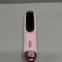 Go Brush Pro 2026 Hair Straightener Brush 300 Million Negative Ionic Portable Cordless Hair Straightener for Women with 4 Temps Fast Heating MCH Ceramic Coating Smooth Frizz - Free Hair Gift for Women