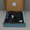 Vepose Women's Combat Ankle Boots Lace up Comfortable Short Booties Low Heel (7, Black)