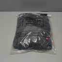 Ficerd 3 Pack Men's Big and Tall Shirts Long Sleeve Cotton Tee Crew Neck Oversize Tops Casual Loose Fit Knitted T Shirts (XX-Large, Black, Dark Gray, Light Gray)