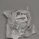 BUSOHE Cat6 Ethernet Cable 50 FT White, Cat-6 Flat RJ45 Computer Internet LAN Network Ethernet Patch Cable Cord - 50 Feet