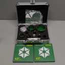 Tile Hole Saw Kit 12pcs- KURSTOL Diamond Core Drill Bits 6/8/10/20/35/50/65MM+4/5'' Finger Bit+2'' Chamfer Bit+2pcs 4-1/2'' Cutting & Grinding Disc+Adapter for Tile Porcelain Ceramic Granite Marble