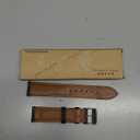 Vintage Leather Watch Band Quick Release Leather Strap For Men Women Handmade Extra Soft Watch Wrist Band Elegant Replacement Stainless Steel Strap 20mm