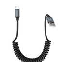 CableCreation Coiled USB C Cable, Coiled USB A to USB C Cable for Car Type C Charger Cable for Carplay & Android Auto Compatible with iPhone 16,15, Samsung Galaxy S24 / S23, Google Pixel, Tablet