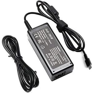 SLE-TECH 65W USB C Laptop Charger Compatible with Hp Chromebook 14 14A G5 11 11A G6 G7 G8 EE R13 X360 Laptops Series