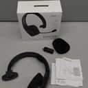 BlueParrott B550-XT Mono Bluetooth Wireless Headphones 96% Noise Canceling Over Head Trucker Headset with Mic, 100% Voice Control, IP54-Rated Protection, 24 hrs. Talk Time, Black
