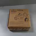 LE TAUCI Salad Plates 8 Inch, Ceramic Embossment Plate Set for Dessert Appetizer Small Dinner, Suit For Housewarming Wedding -Set of 4, Arctic White