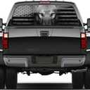 Wolf American Flag Decal for Truck & Car (65x20in)