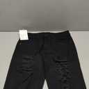 Men's Ripped Skinny Stretch Distressed Destroyed Slim Jeans Denim Pants, S