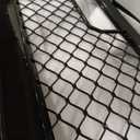 Dee Zee DZ95072RB Gloss Black Aluminum Mesh Cab Rack