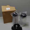 Replacement parts include 1pcs Pro Exractor blade extra Gasket with 2pcs 24oz cup with spout lidCompatible with Ninja Professional 72oz Countertop Blender BL610 30/BL610 BRN 30/BL611C/CO610B/CO650B