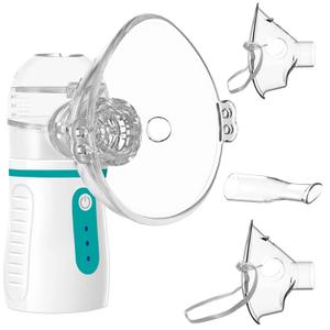 exquisite atomized parti- cles, easier to make the throat and trachea and aveolar absorption Enjoy comfortable atomization, lowernoise  Hand hold, very convenient