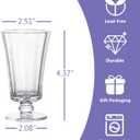 Shot Glasses, 4oz Mini Shot Glass Set of 6/ tequila glass/Glasses Snifters/Cute Shot Glasses/Clear Shot Glasses/Sherry Glasses/ Tasting Glasses/juice Glasses
