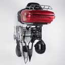 Mofun Wall Mount Storage Rack Detach Depot Wall Rack Compatible with Harley Detachable And Products Including Tour Pack Mounting Racks, Sissy Bars, Luggage Racks, Rider Backrests Windshields