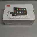 HAUXIY 9" Wireless Apple Carplay Screen for Car with 4K Dash Cam, Portable Touchscreen Apple Carplay & Android Auto with 1080p Backup Camera DVR, Voice Control/GPS Navigation/Mirror Link/BT (Black)