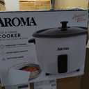 Aroma Housewares 32-Cup (Cooked) (16-Cup UNCOOKED) Pot Style Rice Cooker (ARC-7216NG) , White