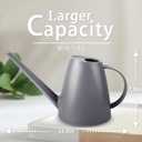 Watering Can for Indoor Plants, Small Watering Cans for House Plant Garden Flower, Long Spout Water Can for Outdoor Watering Plants 1. 8L 1/2 Gallon (Gray)