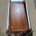 Tribesigns Set of 2 Rattan Sideboard Buffet with Storage, 59 Inch Accent Cabinet with Doors, Storage Cabinet for Dining Room, Living Room, Kitchen, Caramel Brown