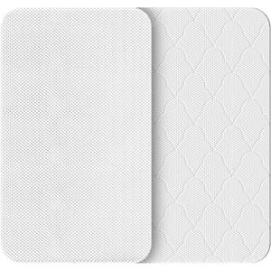 33x20 Rectangle Bassinet Mattress Topper: 2" Thick Dual Side Gel Memory Foam Bassinet Mattress for Baby Delight/Mika Micky/KoolerThings Bedside - All-Season Design - Exact Fit Replacement Bassinet