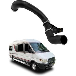 Turbocharger Intercooler Hose Assembly, Compatible with 2002-2006 Dodge/Mercedes-Benz Sprinter 2500 3500 2.7 L5 DIESEL Engine, OE# 19311193 5104141AA, Air Intake Tube, Turbo Intercooler Pipe Kit