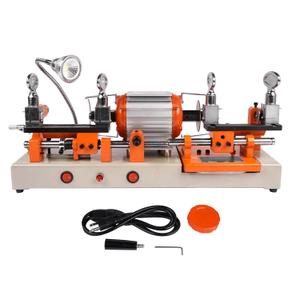 Horizontal Hardware Cutting Machine, 110V 180W Metal Slotting & Profiling Machine, Precision Cutter with Multi-Direction Clamps, Electric Bench Cutting Equipment