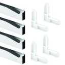 Prime-Line PL 7836 Screen Kit, 7/16 In. x 3/4 In. x 36 In., White (1 Kit)
