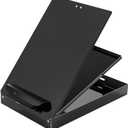Janlaugh 1 Pieces Metal Storage Clipboard Letter Size Heavy Duty Aluminum Clip Board 14'' x 9.06'' x 2.95'' Contractor Clipboard Dual Storage Form Holder Paper Holder with High Capacity Clip