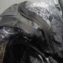 10L0L 4 Passenger Golf Cart Enclosure for Club Car DS Short Roof, 600D Waterproof Golf Cart Rain Cover, Heavy Duty Driving Enclosure, Snowproof Windproof, with Clear PVC Windows & Tail Light Panel (Black)