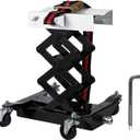 450 lbs Heavy-Duty Transmission Jack - Auto Repair Lifting Floor Jack for Effortless Vehicle Maintenance and Smooth Transmission Replacement (Black)