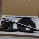 EDISHINE LED Standing Floor Lamp, Dimmable Corner Standing Light with Remote, 3 Color Temperature 3000K-4500K-6000K, 57.5" Modern Floor Lamps for Living Room, Bedroom, Office, Silver