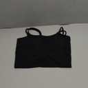 Aoxjox Women's Workout Sports Bras Fitness Yoga Crop Tank Twist Back Cami L