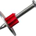 1-1/2" Powder Actuated Fasteners, Drive Pins with 1" Washer, PW150, 100pcs/pack